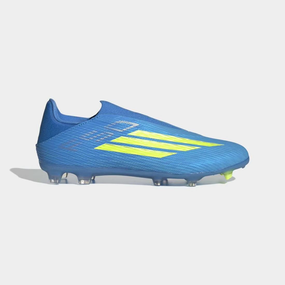 adidas F50 League sans lacets FG/MG chaussure Adulte Bleu – Image 2